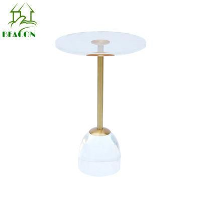 Hot Sale Modern Design Acrylic Top Small Side Table