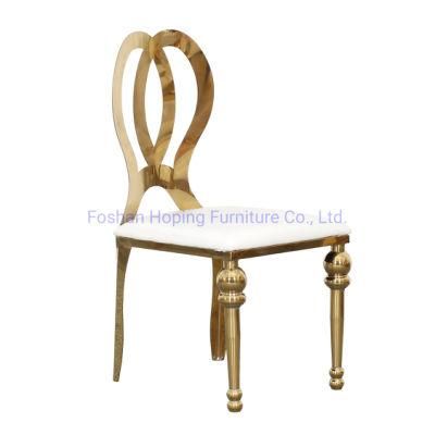 Modern Luxury Banquet Canton Chair Steel Wedding Reception Chairs for Rent