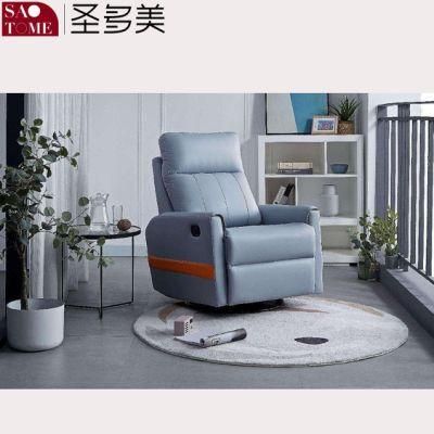 Modern Double Armrest Stain Resistant Tech Fabric Retractable Functional Sofa