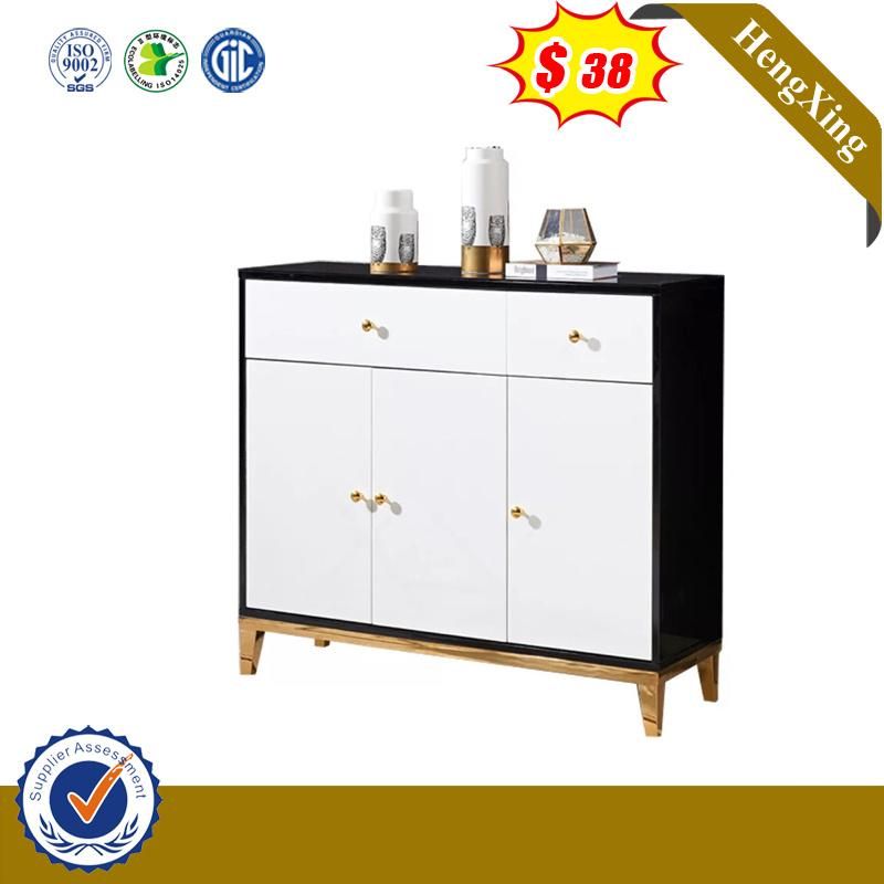 Hot Sale Office Furniture Luxury Low File Wood Storage Cabinet with 3 Door