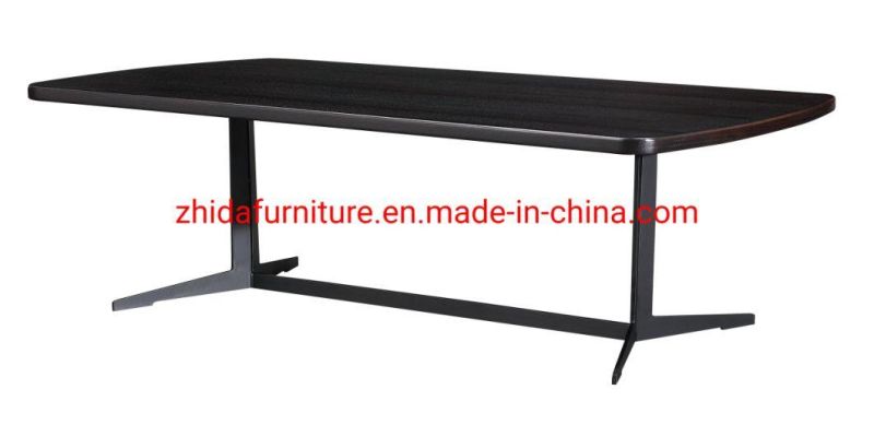 Modern Black Painting Wooden Living Room Home Coffee Table