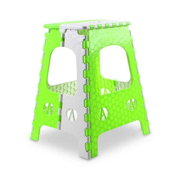 46cm High, Double Handle Non-Slip Stool, Easy Storage