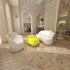 T006 Fiberglass Modern Reception Desk Coffee Tables and Chairs Design Living Room