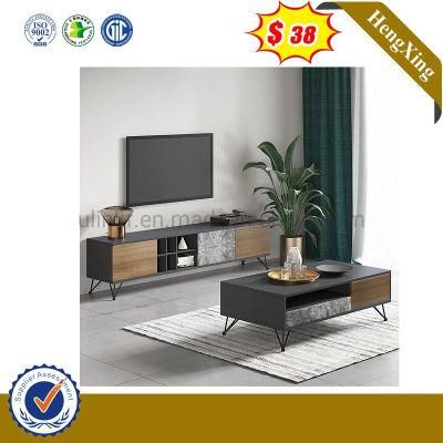 Wholesale Wooden Hotel Bedroom Living Room MDF Furniture Coffee Table Set Glass TV Unit Cabinet TV Stands