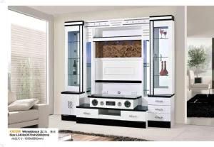 Modern Wooden Glass TV Cabinets Stands for Home Furniture