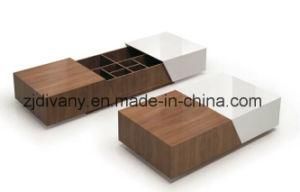 Modern Style Wooden Coffee Table Drawer Table (T-92)