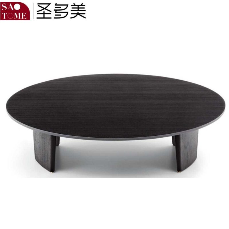 Modern Antique Living Room Furniture Rock Plate Special-Shaped Tea Table