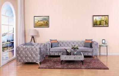 Huayang Modern Leisure Home Furniture Fabric Sectional Seatings Genuine L Shape Leather Corner Couch Modular Sofa for Living Room Fabric Sofa