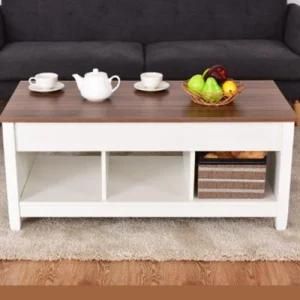 Wooden Lift Coffee Table with Storage, End Table for Sale