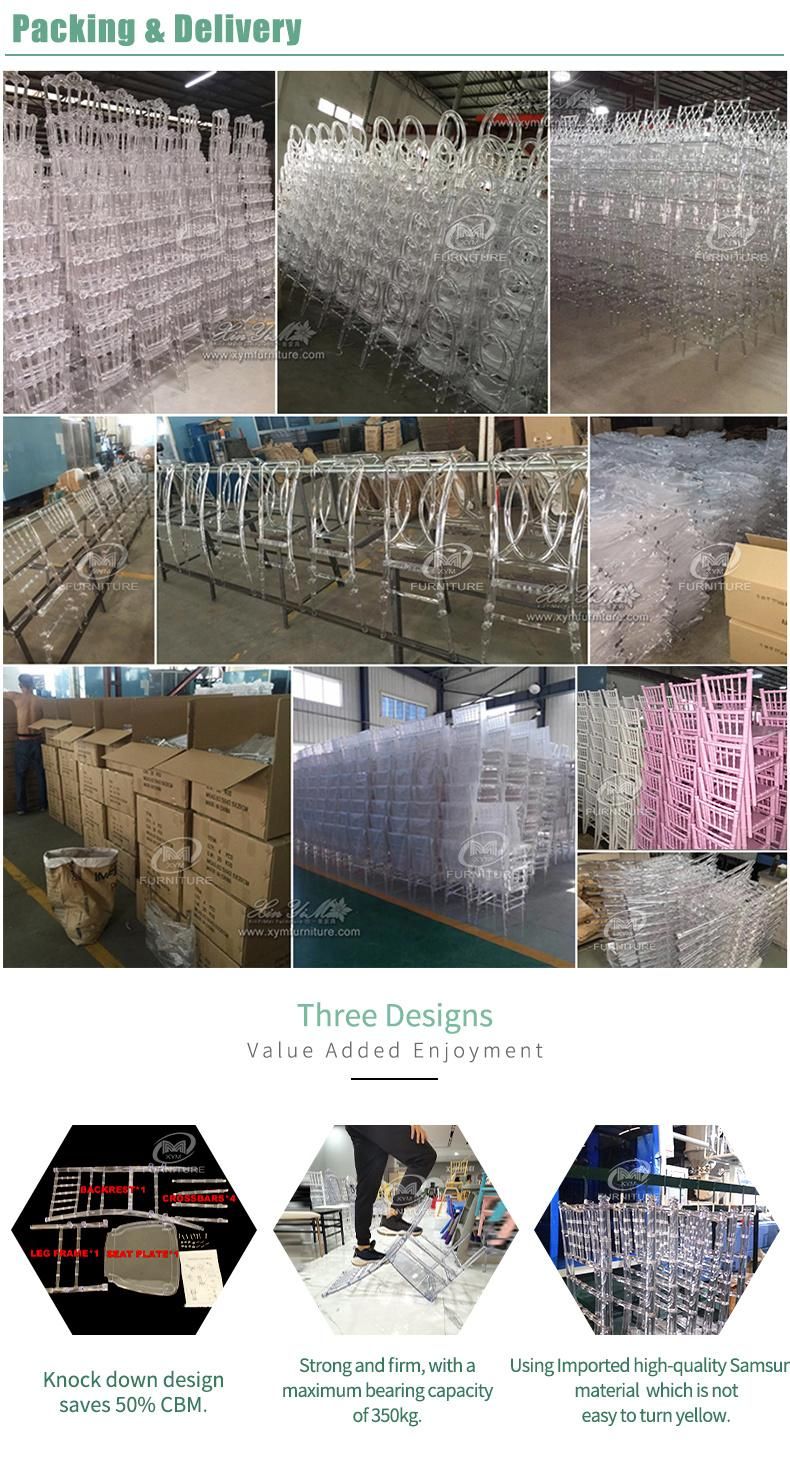 Wholesale Stacking Transparent Chiavari Chair