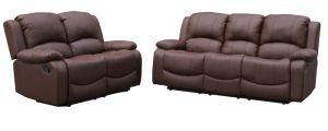 Bonded Leather Recliner Sofa Set 3rr+2rr