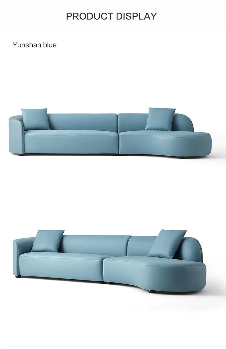 Sponge High Back Fabric Living Room Furniture Modern Design Sofa Set New Tbs019