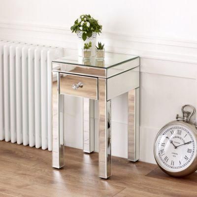 High Efficiency Reusable Durable Glass Bedside Cabinets Coffee Table