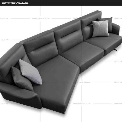 Hot Selling Living Room Furniture Sectional Sofa with Genuine Leather Sofa Furniture Set