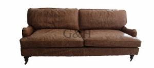 Living Room Furniture Leather Sofa