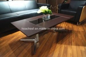 Modern Leather MDF Office Tea Table (CA02)