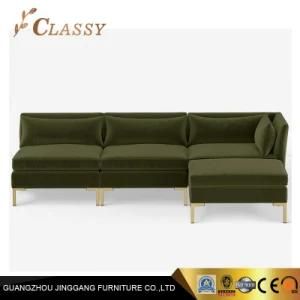 Home Hotel Furniture Metal Stainless Steel Relaxing Lounge Sofa