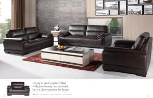 Modern Living Room Furniture Leather Sofa with Genuine Leather