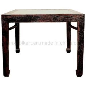 Chinese Antique Reproduction Furniture Black Color S. Q Table