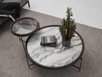 FC80b Coffee Table Natural Marble Top, Latest Design Coffee Table, Italian Design in Home and Hotel Furniture Customized