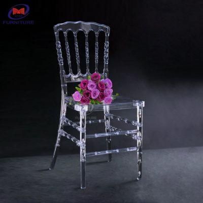 Transparent Chiavari Chair/ Crystal Napoleon Chair