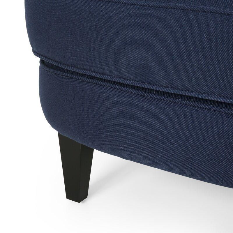 Modern Design Velvet Fabric Wood Material Single Leisure Sofa Chair