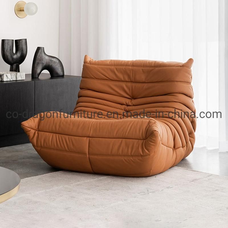 Modern Fashion Leather Lazy Leisure Sofa for Living Room Furniture