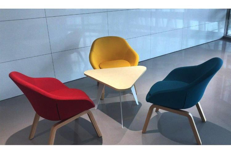 Custom Color Modern Office Furniture Fabric Sofa Chair Leisure Chair