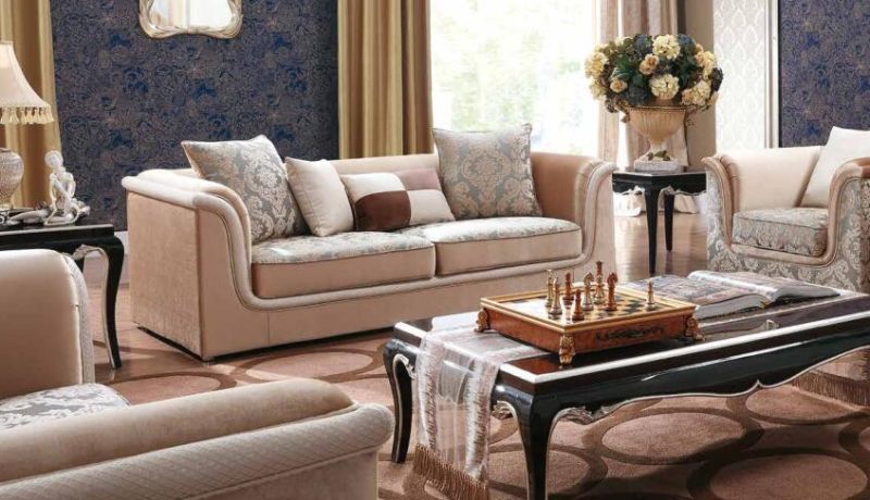 Home Furniture Living Room Fabric Sofa