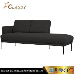 Black Fabric Leisure Sofa Living Room Sofa