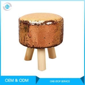 Brown High Quality Wooden Stool Wholesale Customizable