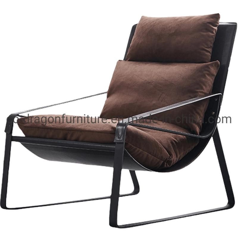 Italian Luxury Furniture Simple Sofa Chair Sets with Fabric/Leather