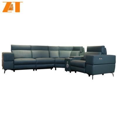 China Suppliers Modern Functional Luxury Leather Electric Recliner Sofa Home Furniture