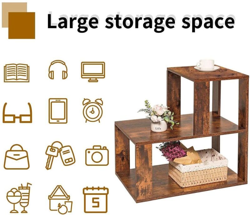 American Industrial Style Entry Table Sofa with Drawers Iron Wood Side Table