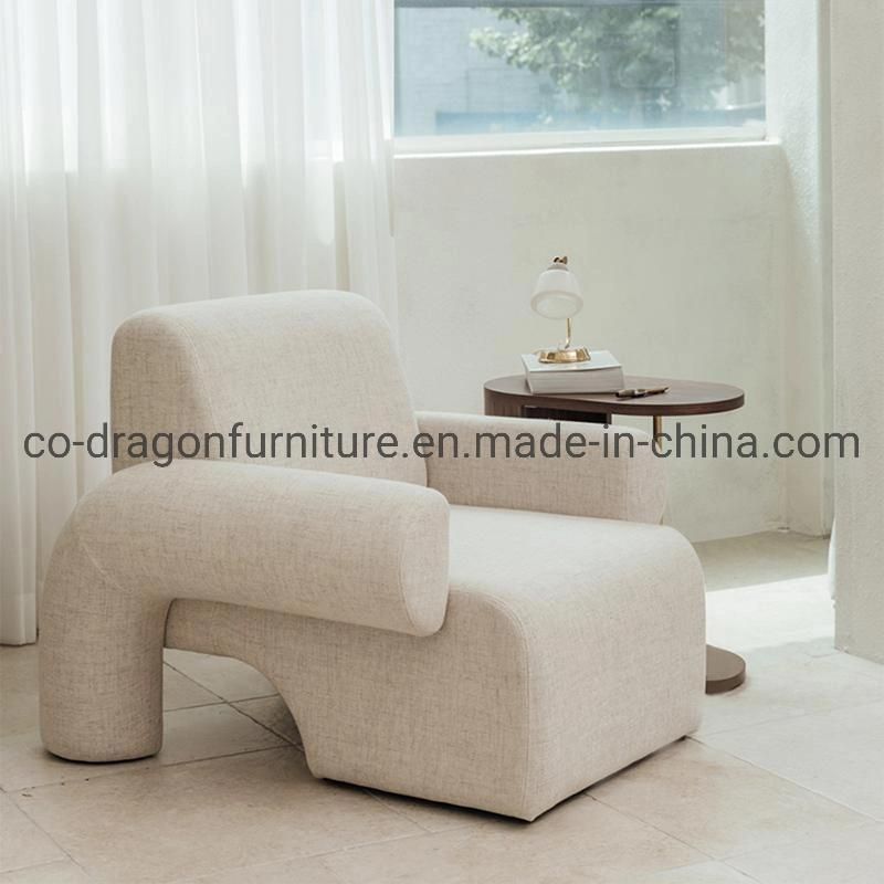 New Design Fashion Livingroom Furniture Fabric Leisure Chair with Arm