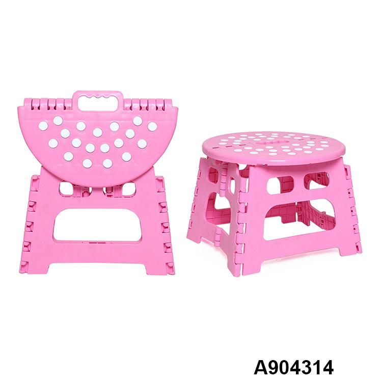 Circular Non-Slip Folding Plastic Stool