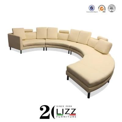 Modern Home Furniture Soft High Grade Leather Living Room Sofa