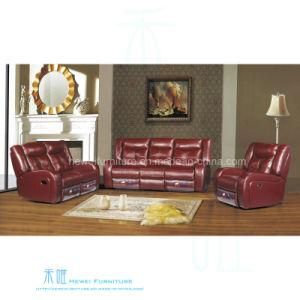 Modern Leather Recliner Sofa for Home Theater (DW-6020S)