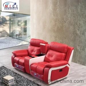 Modern Home Furniture Theater Cinema Recliner Leather Sofa