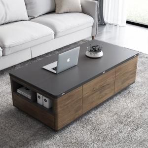 Living Room Furniture Tray Small Round Table Modern Metal Black Folding Round Coffee Table Side Table - Made in India