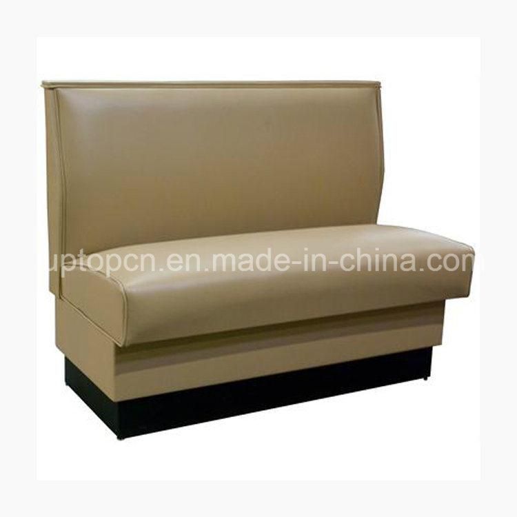 Restaurant Booth Custom Colors PU Leather Fabric Banquette Cafe Booth (SP-KS119)