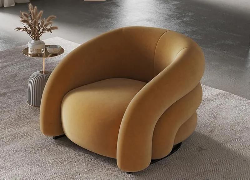 Fashion New Design Leisure Simple Sofa Chair for Home Furniture