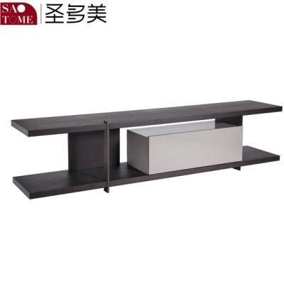 Modern New Wooden Living Room TV Cabinet Side Cabinet