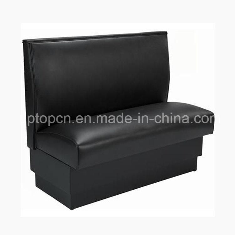 Restaurant Booth Custom Colors PU Leather Fabric Banquette Cafe Booth (SP-KS119)