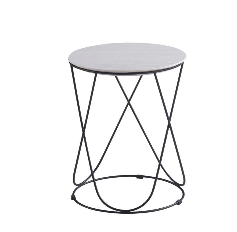 Cj-047 Ceramic Top Side Table /Ceramic Coffee Table /Home Furniture /Hotel Furniture /Metal Coffee Table/Wooden Coffee Table