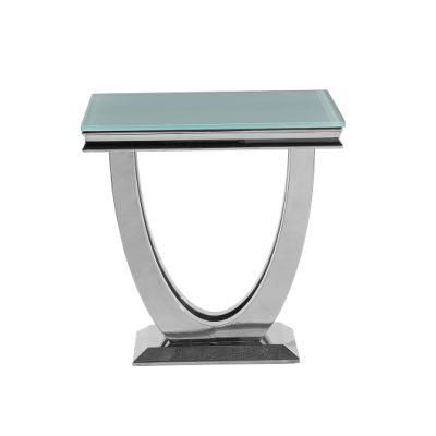 Practical Modern Design Stainless Steel Furniture Living Room Coffee Table Side Table