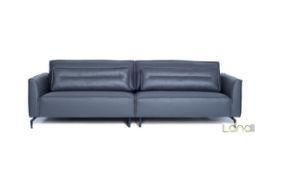 Hajir 91&prime;&prime; Velvet Square Arm Sofa with Reversible Cushions