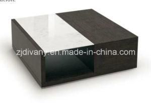 Home Coffee Table Living Room Marble Top Coffee Table Tea Table (T-93)