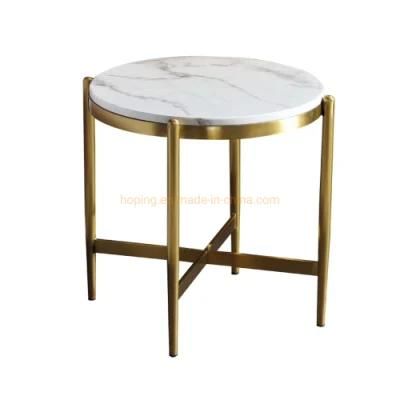 Cross Frame X Marble Table Wholesale Market Chinese Outdoor Hotel Office Modern Home Living Room Furniture