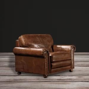 Home Furniture Full Grain Leather Sofa